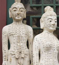 acupuncture meridian balance statues